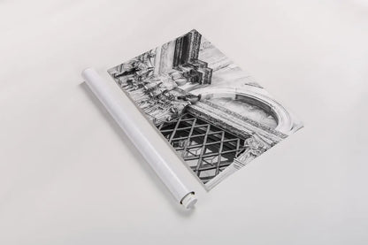 Looking Up by Aledanda. shown as a rolled paper print. Available as archival giclee rolled canvas, fine art paper, or poster print. SKU 58395i.