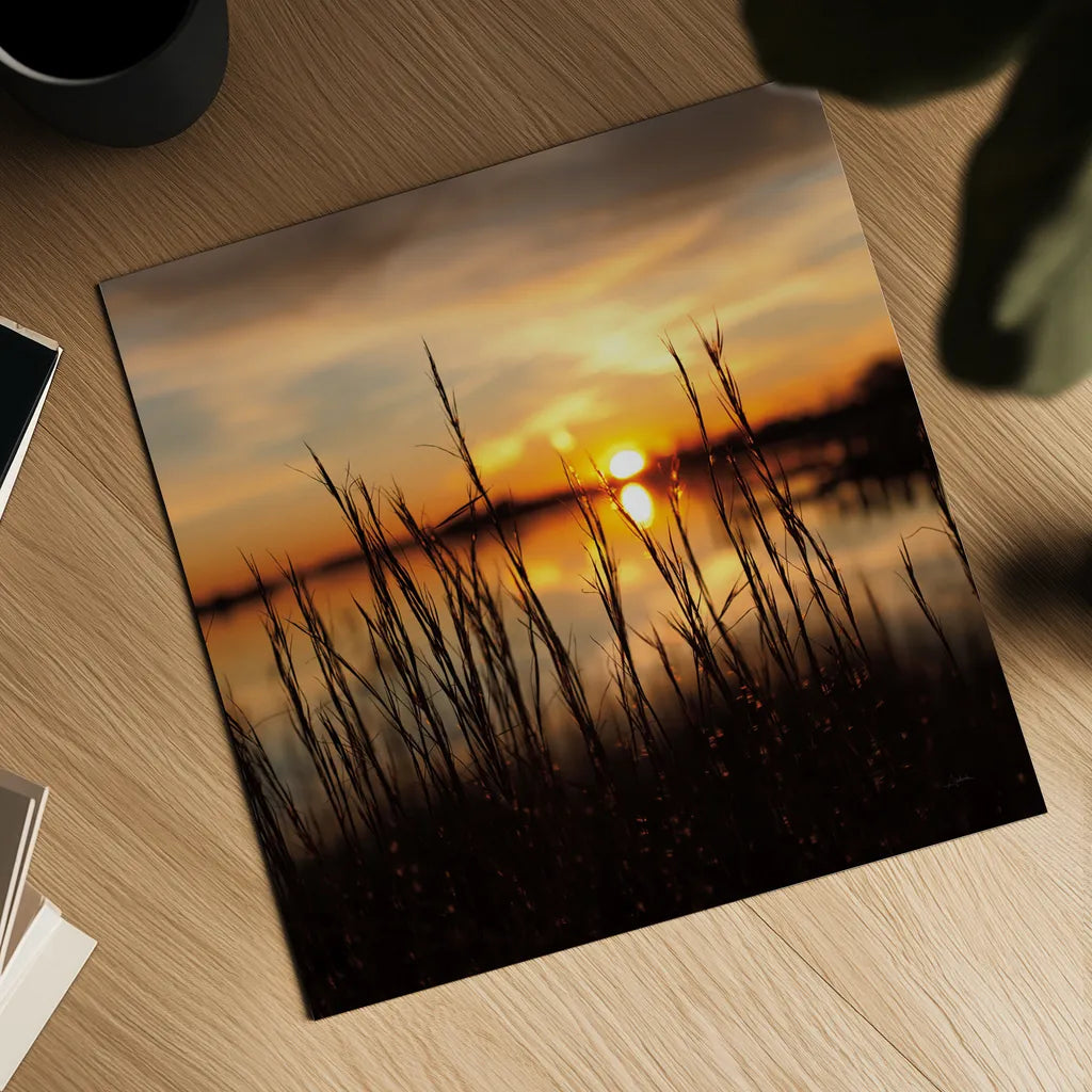 Maryland Sunset II by Aledanda. Shown as a detailed flat fine art print, highlighting archival giclee quality. Available as an archival giclee rolled canvas, fine art paper, or poster print. SKU 52952a.