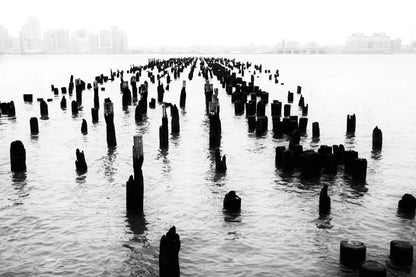 Memory Piers by Aledanda. SKU 64373i. Archival Giclee Fine art print for wall decor.