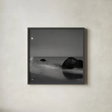 Moonlit I Crop by Aledanda. Shown in a sleek black glass frame for a contemporary gallery look. Available as an archival giclee rolled canvas, fine art paper, or poster print. SKU 37443a.