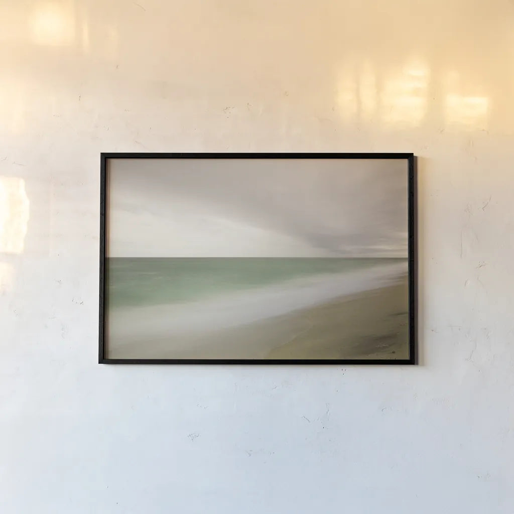 Nantucket II by Aledanda. shown as a paper print in a black flame. Available as a archival giclee rolled canvas, fine art paper, or poster print. SKU 38039i.