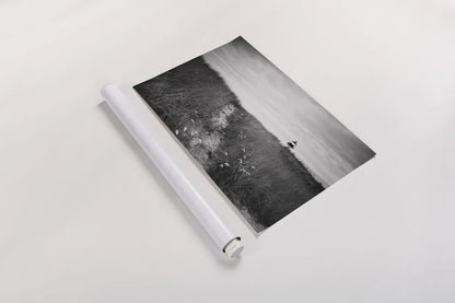 Nantucket Light by Aledanda. shown as a rolled paper print. Available as archival giclee rolled canvas, fine art paper, or poster print. SKU 64374i.