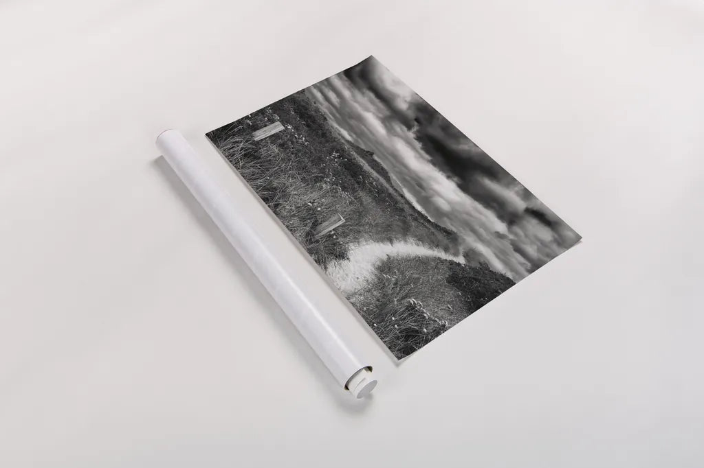 Nantucket Pathway by Aledanda. shown as a rolled paper print. Available as archival giclee rolled canvas, fine art paper, or poster print. SKU 64375i.