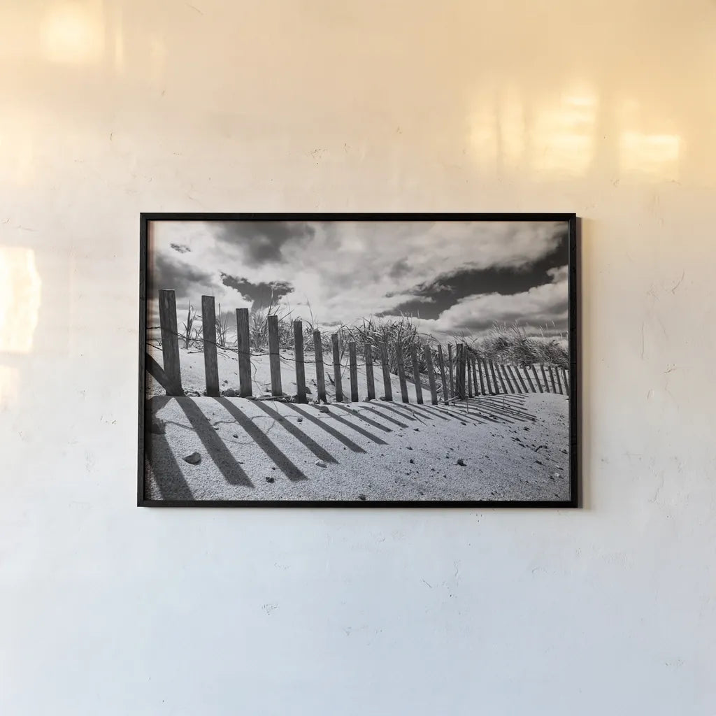 Nantucket Shadows by Aledanda. shown as a paper print in a black flame. Available as a archival giclee rolled canvas, fine art paper, or poster print. SKU 64376i.