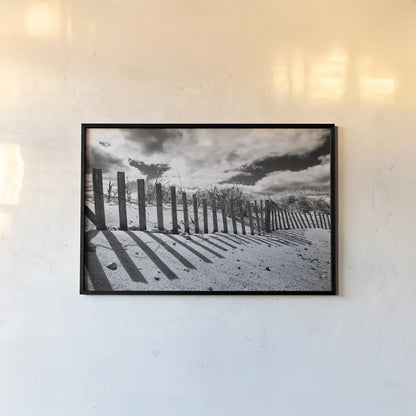 Nantucket Shadows by Aledanda. shown as a paper print in a black flame. Available as a archival giclee rolled canvas, fine art paper, or poster print. SKU 64376i.