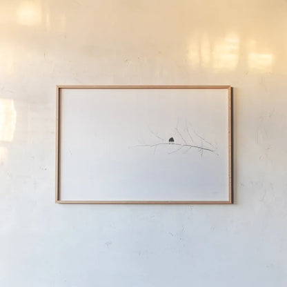 Nice and Cozy by Aledanda. shown as a paper print in a natural frame. Available as a archival giclee rolled canvas, fine art paper, or poster print. SKU 62479i.