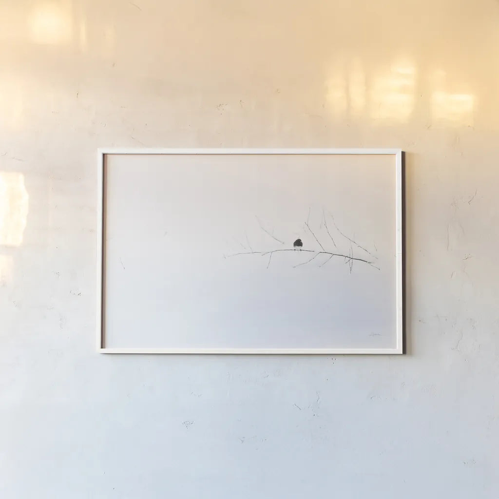 Nice and Cozy by Aledanda. shown as a paper print in a white frame. Available as a archival giclee rolled canvas, fine art paper, or poster print. SKU 62479i.