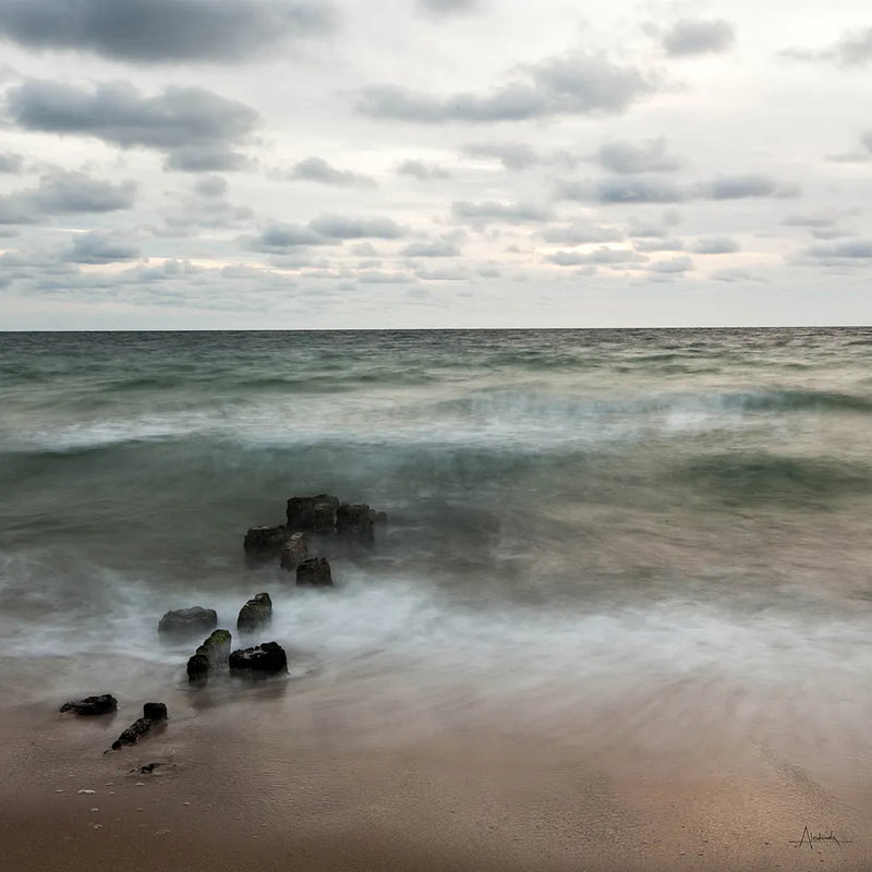 Ocean View I Crop by Aledanda. SKU 9283a. Archival Giclee Fine art print for wall decor.