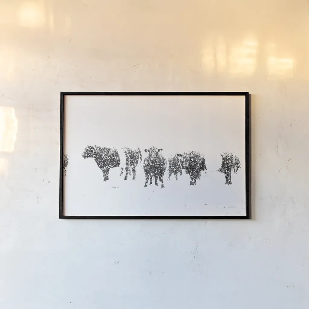 Oreos and Milk II by Aledanda. shown as a paper print in a black flame. Available as a archival giclee rolled canvas, fine art paper, or poster print. SKU 38309i.