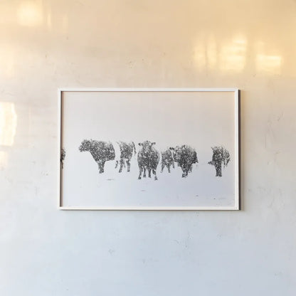 Oreos and Milk II by Aledanda. shown as a paper print in a white frame. Available as a archival giclee rolled canvas, fine art paper, or poster print. SKU 38309i.