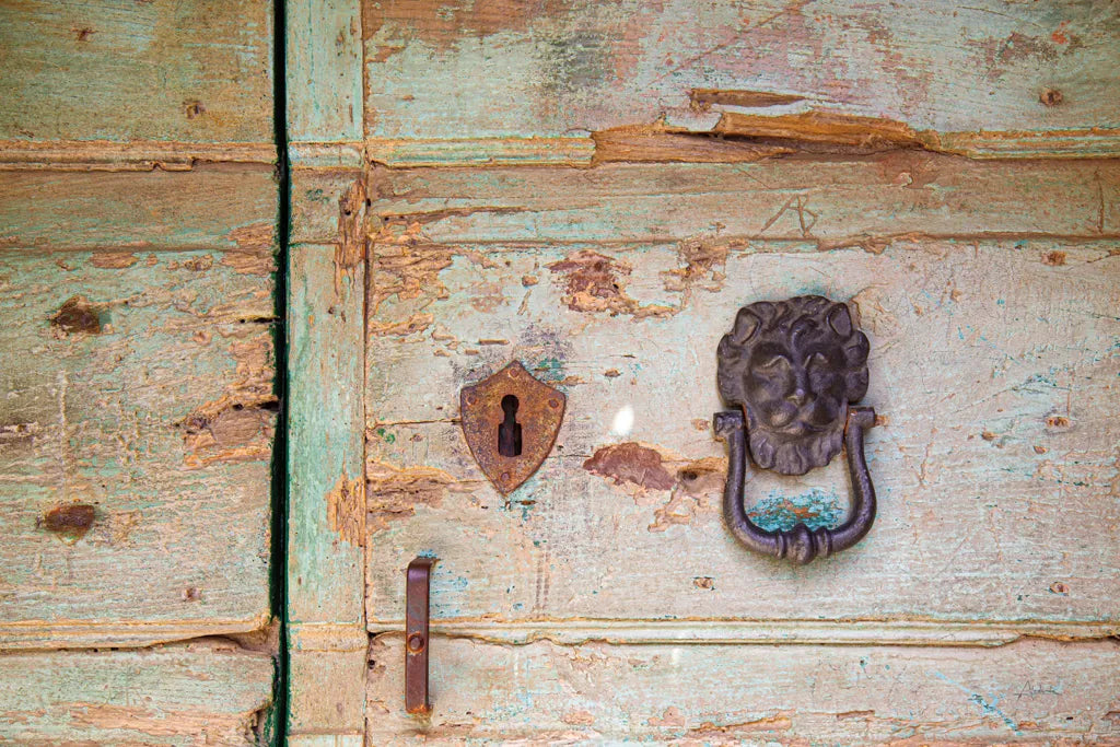 Please Knock by Aledanda. SKU 58398i. Archival Giclee Fine art print for wall decor.