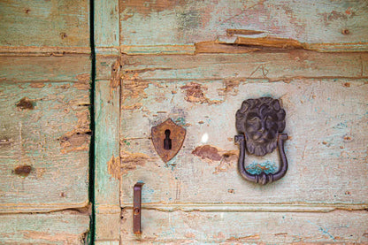 Please Knock by Aledanda. SKU 58398i. Archival Giclee Fine art print for wall decor.