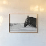 Pretty Girl by Aledanda. shown as a paper print in a natural frame. Available as a archival giclee rolled canvas, fine art paper, or poster print. SKU 47851i.
