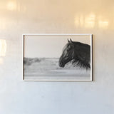 Pretty Girl by Aledanda. shown as a paper print in a white frame. Available as a archival giclee rolled canvas, fine art paper, or poster print. SKU 47851i.