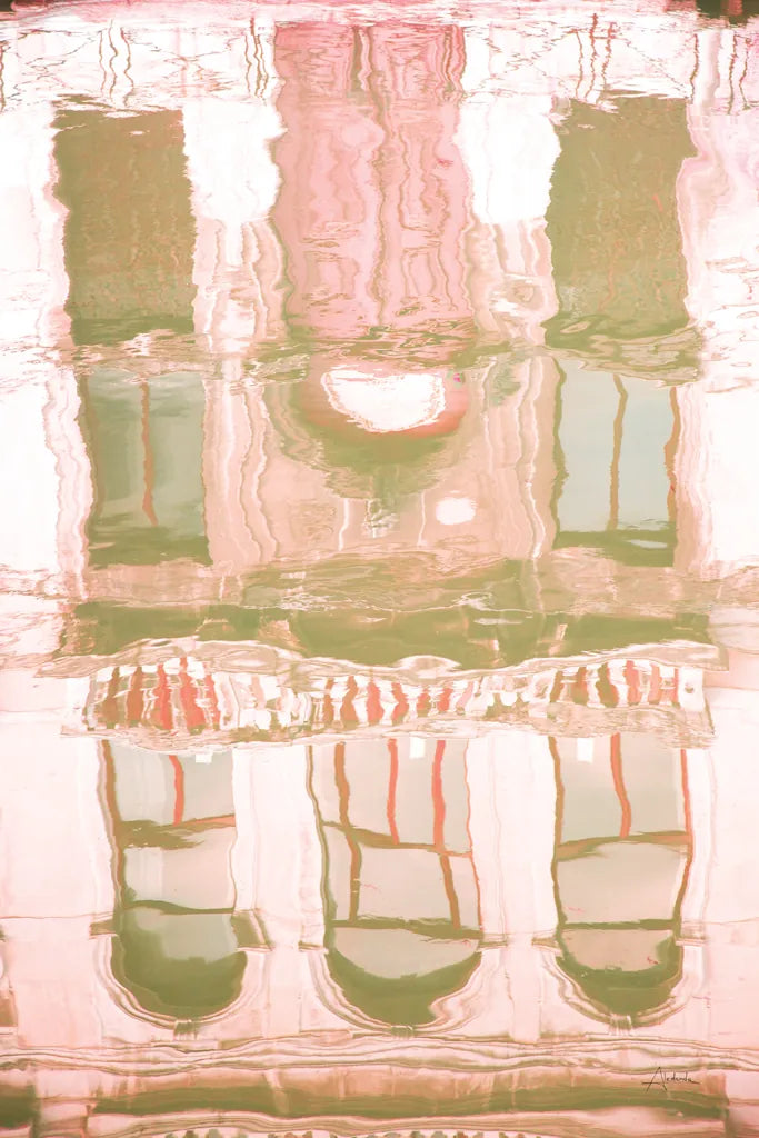 Reflected Venice by Aledanda. SKU 77229h. Archival Giclee Fine art print for wall decor.