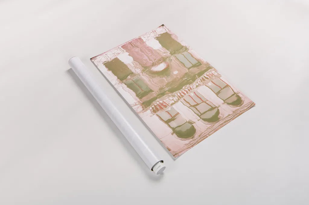 Reflected Venice by Aledanda. shown as a rolled paper print. Available as archival giclee rolled canvas, fine art paper, or poster print. SKU 77229h.