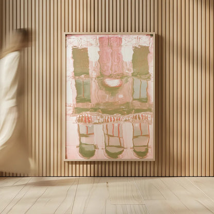 Reflected Venice by Aledanda. shown as over sized large wall art. Available as an archival giclee rolled canvas, fine art paper, or poster print. SKU 77229h.