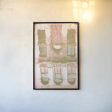 Reflected Venice by Aledanda. shown as a paper print in a black flame. Available as a archival giclee rolled canvas, fine art paper, or poster print. SKU 77229h.