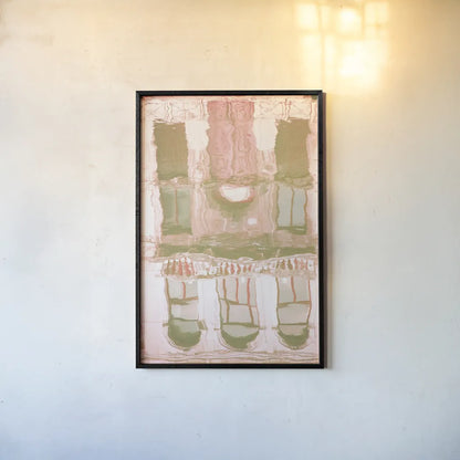 Reflected Venice by Aledanda. shown as a paper print in a black flame. Available as a archival giclee rolled canvas, fine art paper, or poster print. SKU 77229h.