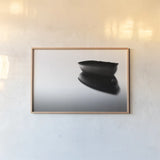 Reflection by Aledanda. shown as a paper print in a natural frame. Available as a archival giclee rolled canvas, fine art paper, or poster print. SKU 38328i.