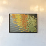 Reflections of Burano III by Aledanda. shown as a paper print in a black flame. Available as a archival giclee rolled canvas, fine art paper, or poster print. SKU 41596i.