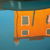 Reflections of Burano VII by Aledanda. SKU 41600a. Archival Giclee Fine art print for wall decor.