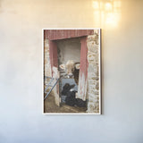 Resting by Aledanda. shown as a paper print in a white frame. Available as a archival giclee rolled canvas, fine art paper, or poster print. SKU 38314h.