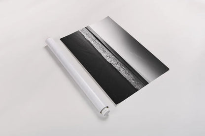 Seafoam Edge by Aledanda. shown as a rolled paper print. Available as archival giclee rolled canvas, fine art paper, or poster print. SKU 64379i.