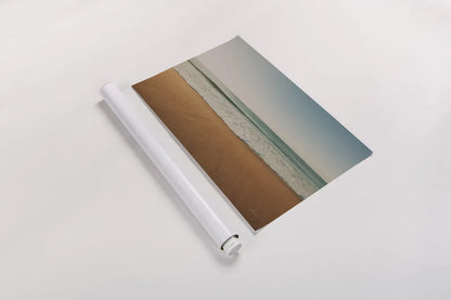 Seafoam Edge Color by Aledanda. shown as a rolled paper print. Available as archival giclee rolled canvas, fine art paper, or poster print. SKU 78131i.