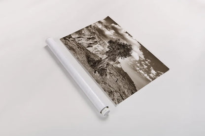 Simple Solitude by Aledanda. shown as a rolled paper print. Available as archival giclee rolled canvas, fine art paper, or poster print. SKU 98022i.