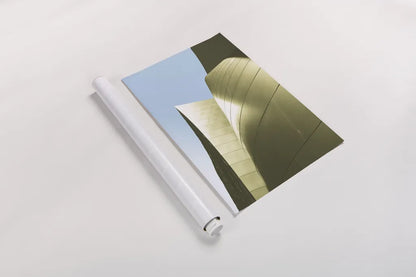 Skyscaper V Bright by Aledanda. shown as a rolled paper print. Available as archival giclee rolled canvas, fine art paper, or poster print. SKU 80371h.