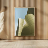 Skyscaper V Bright by Aledanda. shown as over sized large wall art. Available as an archival giclee rolled canvas, fine art paper, or poster print. SKU 80371h.