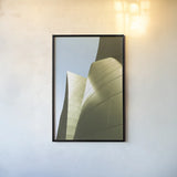 Skyscaper V Bright by Aledanda. shown as a paper print in a black flame. Available as a archival giclee rolled canvas, fine art paper, or poster print. SKU 80371h.
