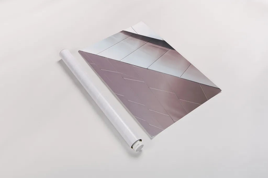 Skyscaper VI Bright by Aledanda. shown as a rolled paper print. Available as archival giclee rolled canvas, fine art paper, or poster print. SKU 80372h.