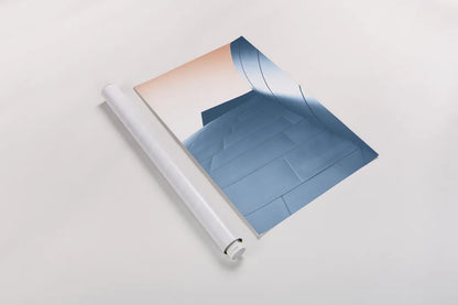 Skyscaper VIII Bright by Aledanda. shown as a rolled paper print. Available as archival giclee rolled canvas, fine art paper, or poster print. SKU 80373h.