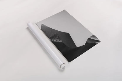 Skyscraper I by Aledanda. shown as a rolled paper print. Available as archival giclee rolled canvas, fine art paper, or poster print. SKU 53641h.