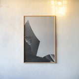 Skyscraper I by Aledanda. shown as a paper print in a natural frame. Available as a archival giclee rolled canvas, fine art paper, or poster print. SKU 53641h.