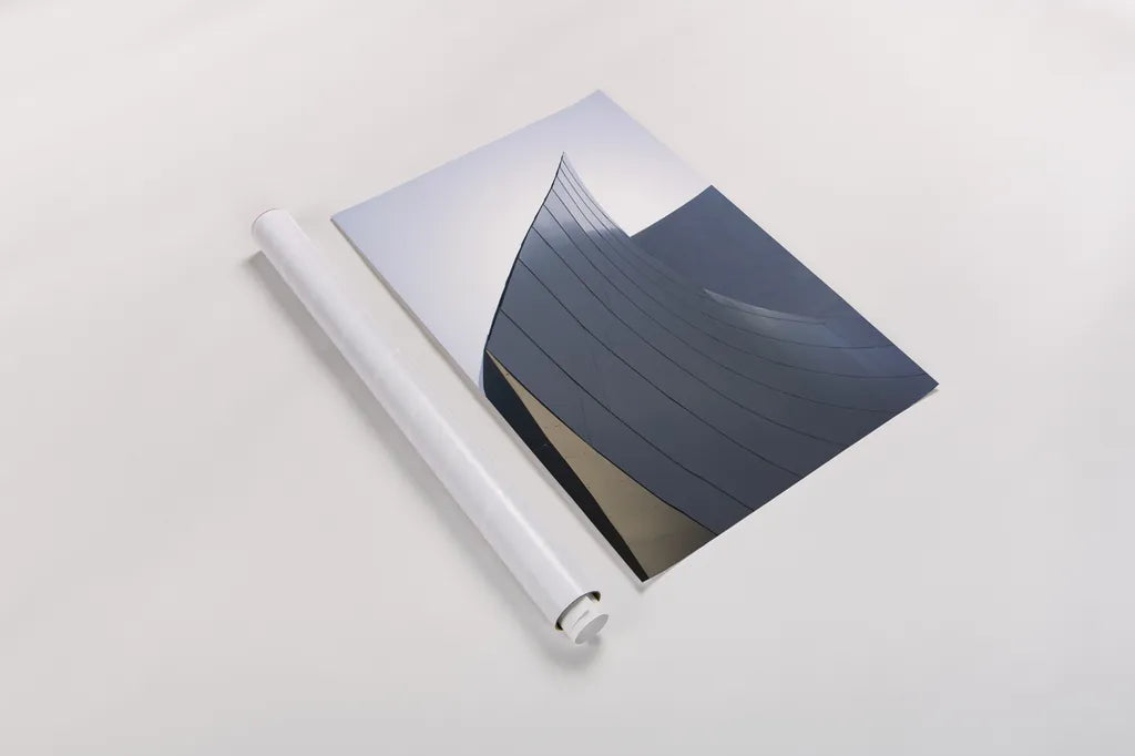 Skyscraper II by Aledanda. shown as a rolled paper print. Available as archival giclee rolled canvas, fine art paper, or poster print. SKU 53642h.