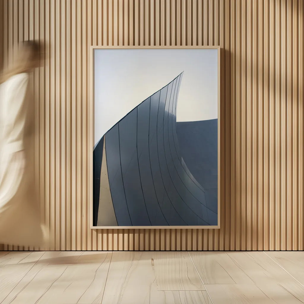 Skyscraper II by Aledanda. shown as over sized large wall art. Available as an archival giclee rolled canvas, fine art paper, or poster print. SKU 53642h.