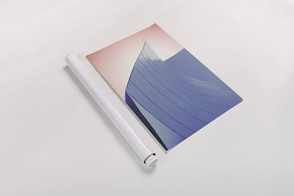 Skyscraper II Spring by Aledanda. shown as a rolled paper print. Available as archival giclee rolled canvas, fine art paper, or poster print. SKU 54451h.