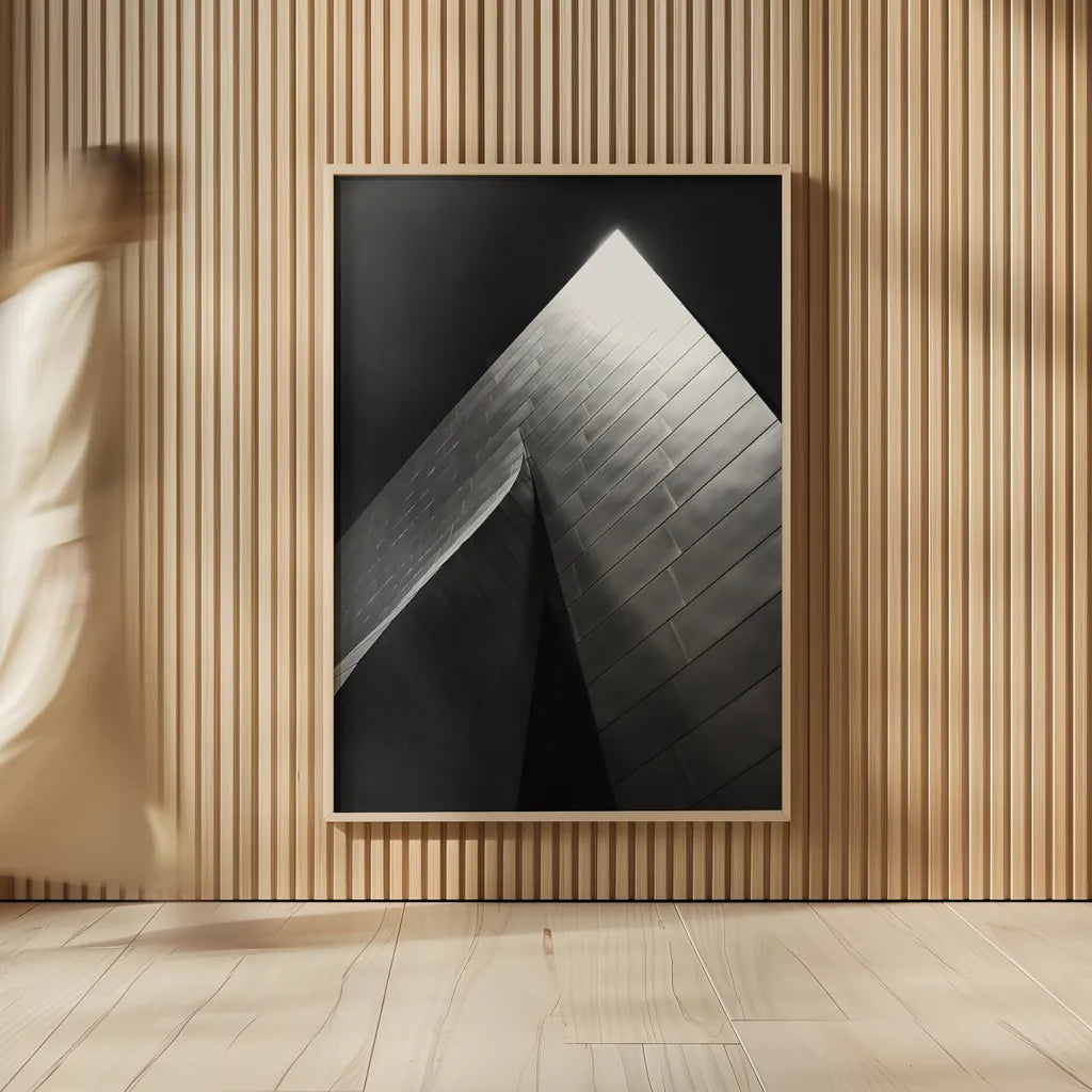 Skyscraper III by Aledanda. shown as over sized large wall art. Available as an archival giclee rolled canvas, fine art paper, or poster print. SKU 53643h.