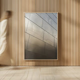 Skyscraper IV by Aledanda. shown as over sized large wall art. Available as an archival giclee rolled canvas, fine art paper, or poster print. SKU 53644h.