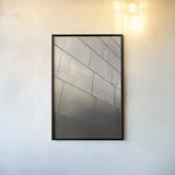 Skyscraper IV by Aledanda. shown as a paper print in a black flame. Available as a archival giclee rolled canvas, fine art paper, or poster print. SKU 53644h.