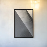 Skyscraper VI by Aledanda. shown as a paper print in a black flame. Available as a archival giclee rolled canvas, fine art paper, or poster print. SKU 53646h.