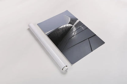 Skyscraper VII by Aledanda. shown as a rolled paper print. Available as archival giclee rolled canvas, fine art paper, or poster print. SKU 53647h.