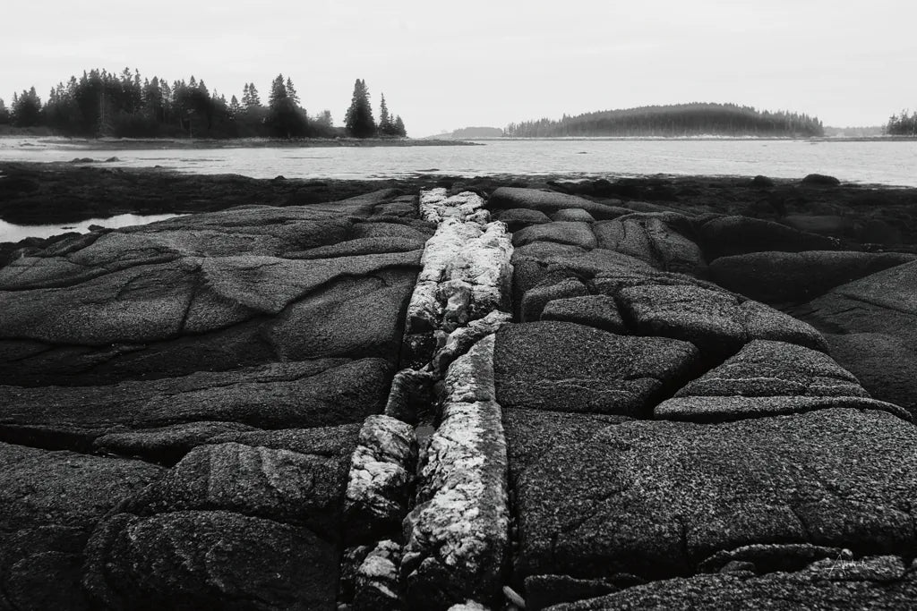 Stony Shore by Aledanda. SKU 75863i. Archival Giclee Fine art print for wall decor.