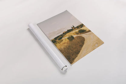 Strada Bianca II by Aledanda. shown as a rolled paper print. Available as archival giclee rolled canvas, fine art paper, or poster print. SKU 47848h.