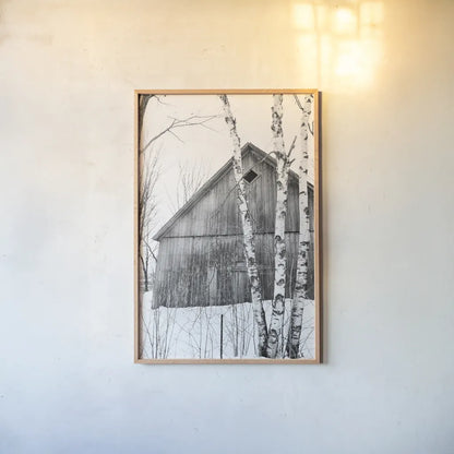 The Diamond Window by Aledanda. shown as a paper print in a natural frame. Available as a archival giclee rolled canvas, fine art paper, or poster print. SKU 60529h.