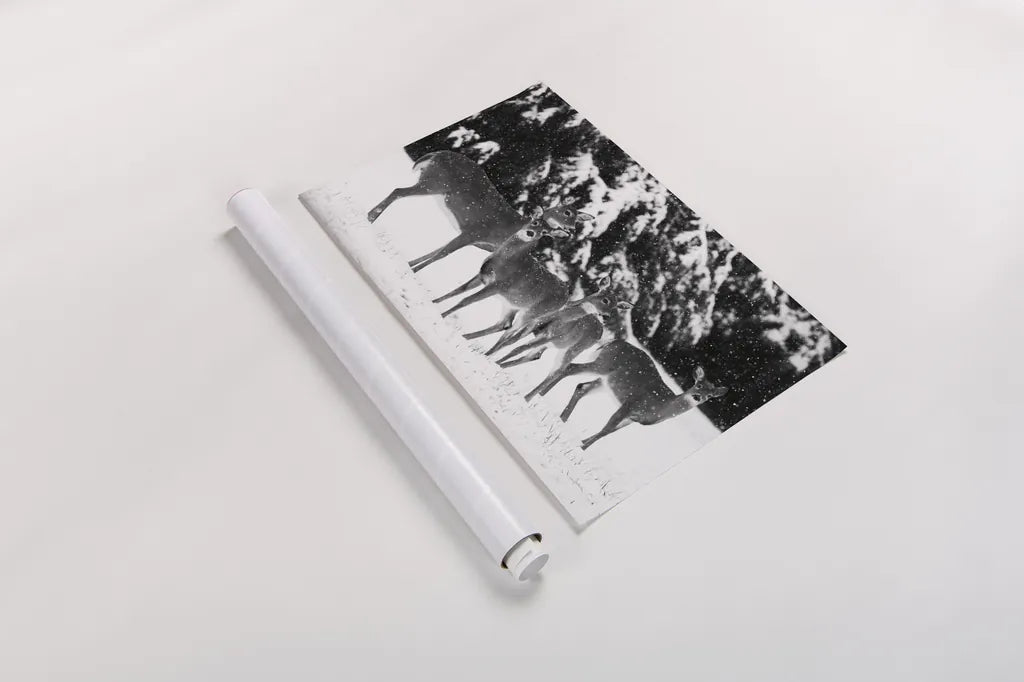 The Herd by Aledanda. shown as a rolled paper print. Available as archival giclee rolled canvas, fine art paper, or poster print. SKU 53594i.