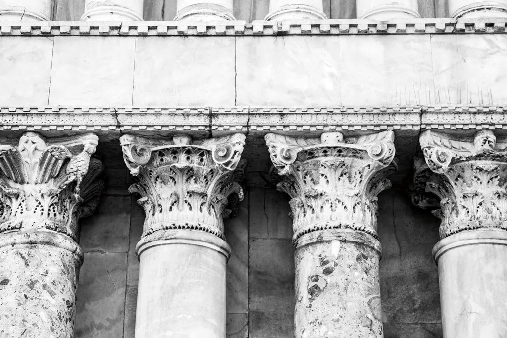 The Pillars by Aledanda. SKU 58394i. Archival Giclee Fine art print for wall decor.